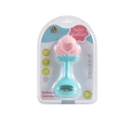 Бебешка дрънкалка Moni Toys - Розова