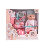 Пишкаща музикална кукла Moni Toys - 36 cm