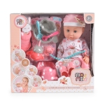 Пишкаща музикална кукла Moni Toys - 36 cm