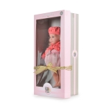 Кукла Moni Toys - 46 cm, с рокля и шапка