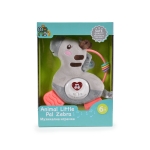 Мека музикална играчка Moni Toys - Zebra