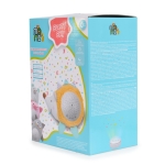 Нощна лампа с проектор Moni Toys - Starry Sky, Мече