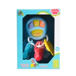 Детски музикален ключодържател Moni Toys - Car key, Син