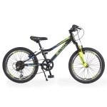 Велосипед със скорости Byox - Tucana 20", Черен 