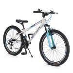Велосипед със скорости Byox - Master 24", Бял