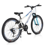 Велосипед със скорости Byox - Master 24", Бял