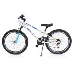 Велосипед със скорости Byox - Master 24", Бял