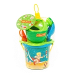 Детски плажен комплект Polesie Toys - 7 части, Асортимент