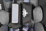 Столче за кола Cangaroo - Sheriff, 0-36 kg, с Isofix, черно