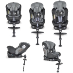 Столче за кола Cangaroo - Sheriff, 0-36 kg, с Isofix, черно