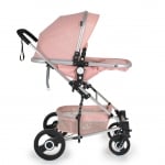 Бебешка комбинирана количка Moni - Gigi, розова