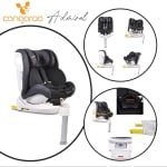 Столче за кола Cangaroo - Admiral, 0-36 kg, с Isofix, черно