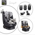 Столче за кола Moni - Serengeti, 0-36 kg, с Isofix, синьо