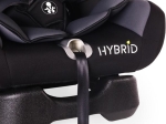 Детско столче за кола Moni - Hybrid, сиво