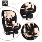 Детско столче за кола Moni - Hybrid, сиво
