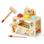 Дървен ксилофон Tooky Toy - 2 в 1