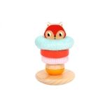 Дървена текстурна низанка Tooky Toy - 7 части
