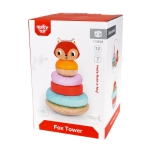 Дървена текстурна низанка Tooky Toy - 7 части