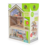 Дървена къща за кукли Moni Toys - Nina