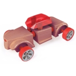 Дървени сглобяеми коли Moni - Mini SC1 Chaos, HR5 Scorch, 2 броя
