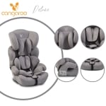 Столче за кола Cangaroo - Deluxe 9-36kg, тъмносиво