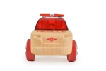 Дървени сглобяеми коли Moni - Rescue Vehicles, 3 броя