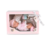 Кукла Moni Toys - С халат и аксесоари, 36 cm