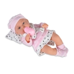 Кукла Moni Toys - С халат и аксесоари, 36 cm