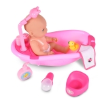 Детска кукла Tutu love - С вана за къпане, 36 сm