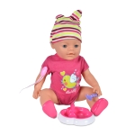 Кукла Tutu love - С боди, пишкаща и плачеща, 46 сm