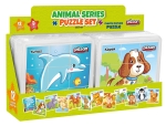 Детски пъзел Pilsan - Animal, 9 части, асортимент