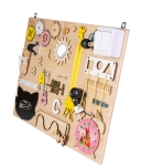 Дървена дъска Монтесори Moni Toys - Medium