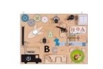 Дървена дъска Монтесори Moni Toys - Medium