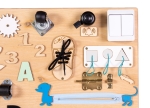 Дървена дъска Монтесори Moni Toys - Medium