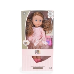 Музикална реалистична кукла Moni Toys - С аксесоари, 36 cm, Асортимент