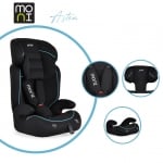Стол за кола Moni - Aston, 9 - 36 kg, Бял