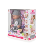 Пишкаща кукла Tutu love - С обувки, гърне и прибори, 31 cm, Асортимент