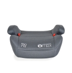 Анатомичка седалка за кола Moni - Officer, Isofix, 125-150 cm, Сива