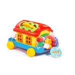 Детска къщичка сортер Polesie Toys - Fairy House, на колелца
