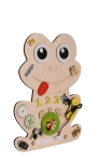 Дървена дъска Moni Toys - Монтесори, Cat