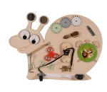 Дървена дъска Moni Toys - Монтесори, Cat