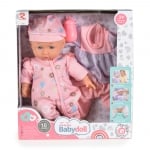 Комплект Tutu Love - Музикална кукла с меко тяло и дрехи, 36 cm
