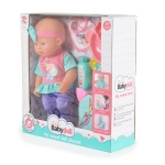 Комплект кукла с аксесоари и раница Moni - Unicorn, 31 сm