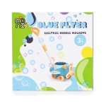 Играчка за сапунени балони Moni Toys - Самолет, Flyer Blue