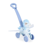 Музикална играчка за сапунени балони Moni Toys - Пони, Wings Blue