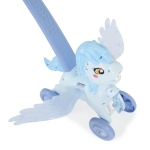 Музикална играчка за сапунени балони Moni Toys - Пони, Wings Blue