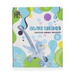 Музикална играчка за сапунени балони Moni Toys - Пони, Wings Blue