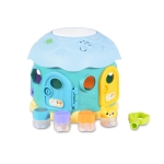Детски музикален сортер Moni Toys - Fantastic Mushroom House, Розов