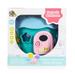 Детски музикален сортер Moni Toys - Fantastic Mushroom House, Розов