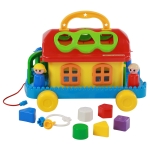 Детска къщичка сортер Polesie Toys - Fairy House, на колелца